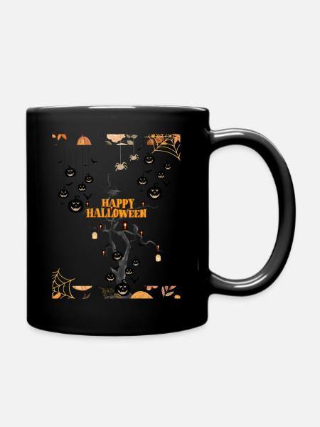 Joyeux halloween 🎃🖤 - Mug uni - noir