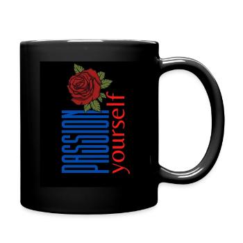Passionnez vous-même - Mug uni - noir - Droite