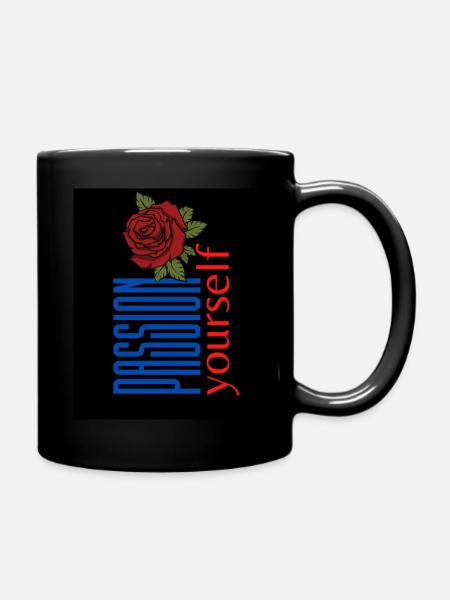 Passionnez vous-même - Mug uni - noir