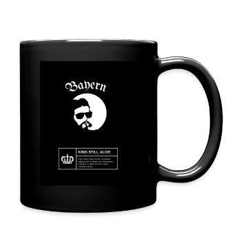 7Da Kini König Ludwig Bayern God Safe the Kind - Tasse einfarbig - Schwarz - Rechts