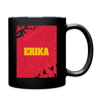 Heather - Full Colour Mug - black - Right
