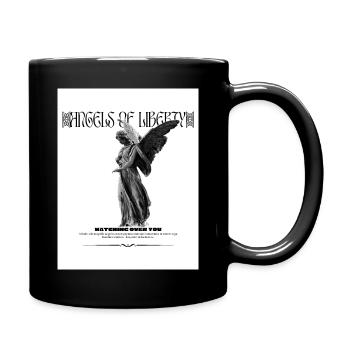 Angels of Liberty - Tasse einfarbig - Schwarz - Rechts