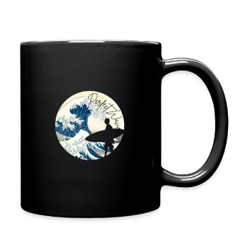 Perfect Wave - Tasse einfarbig - Schwarz - Rechts