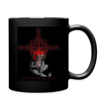 The Power Of Love - Full Colour Mug - black - Right