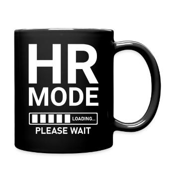 HR Mode Loading Please Wait - Full Colour Mug - black - Right
