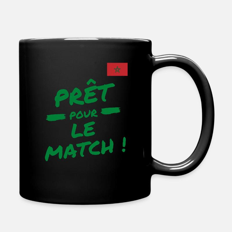 Prêt pour le match - Mug uni - noir