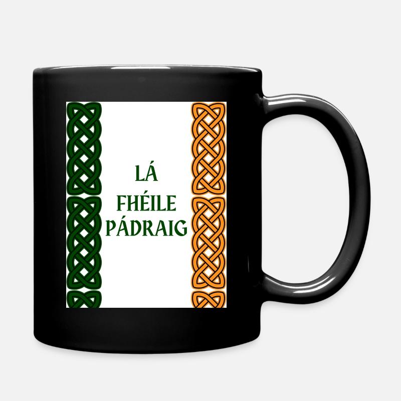 Fête de la Saint-Patrick - Mug uni - noir