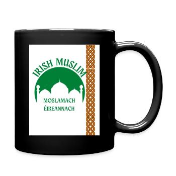 Irish Muslim - Full Colour Mug - black - Right