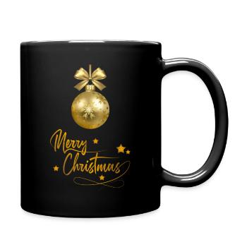 T-shirt de Noël pour de belles fêtes en famille. - Mug uni - noir - Droite