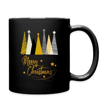 T-shirt de Noël pour de belles fêtes en famille. - Mug uni - noir - Droite