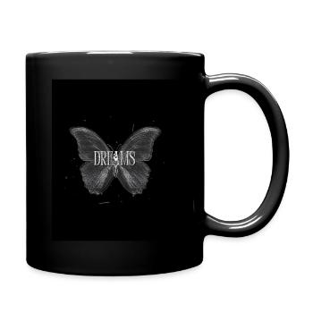 Dreams - Tasse einfarbig - Schwarz - Rechts