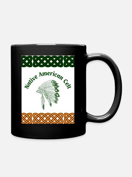 Celte amérindien - Mug uni - noir