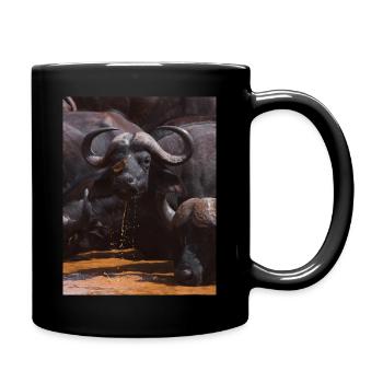 BUFFALO STRENGTH - Tasse einfarbig - Schwarz - Rechts