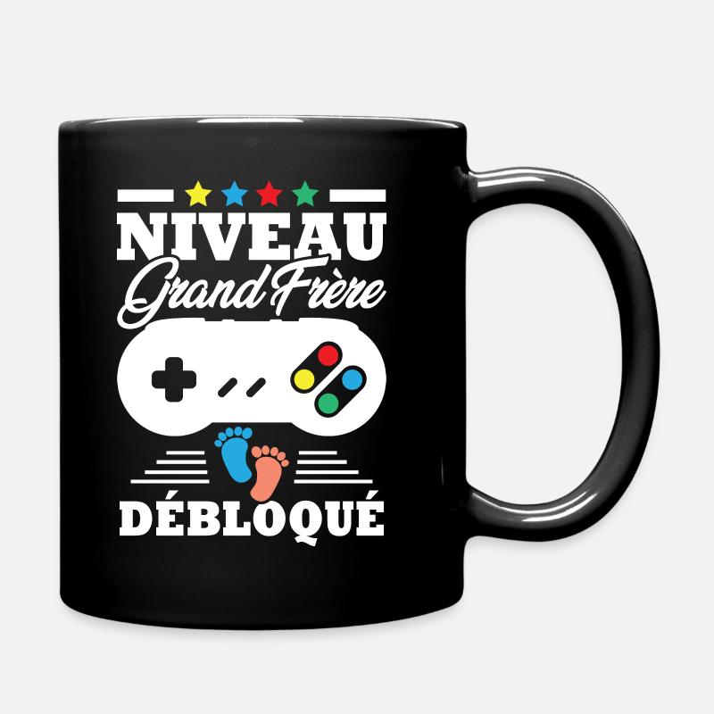 Niveau Grand Frère Débloqué - Mug uni - noir