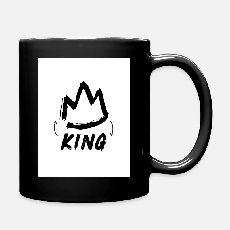 KING - Full Colour Mug - black