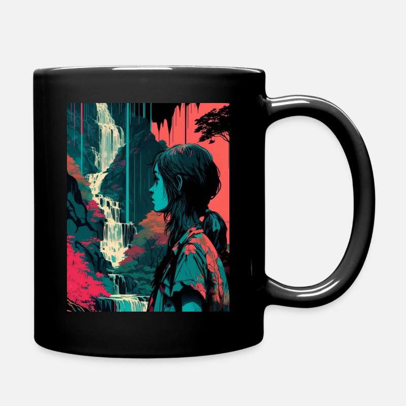 Ellie, die letzte von uns farbig - Tasse einfarbig - Schwarz