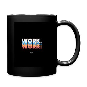 ARBEIT - Tasse einfarbig - Schwarz - Rechts
