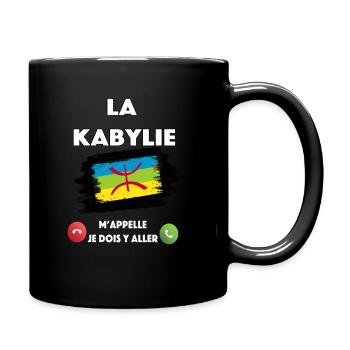 la kabylie - Mug uni - noir - Droite