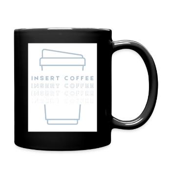 Insert Coffee Cup 2 LHBPHBBWT - Tasse einfarbig - Schwarz - Rechts
