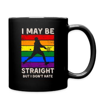 Tennis Droits LGBT - Mug uni - noir - Droite