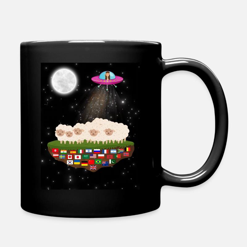 Verschwörung - Tasse einfarbig - Schwarz