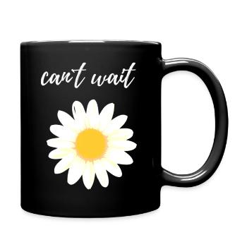 Can`t wait spring - Full Colour Mug - black - Right
