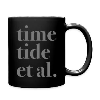 Forell – time,tide et al. - Tasse einfarbig - Schwarz - Rechts