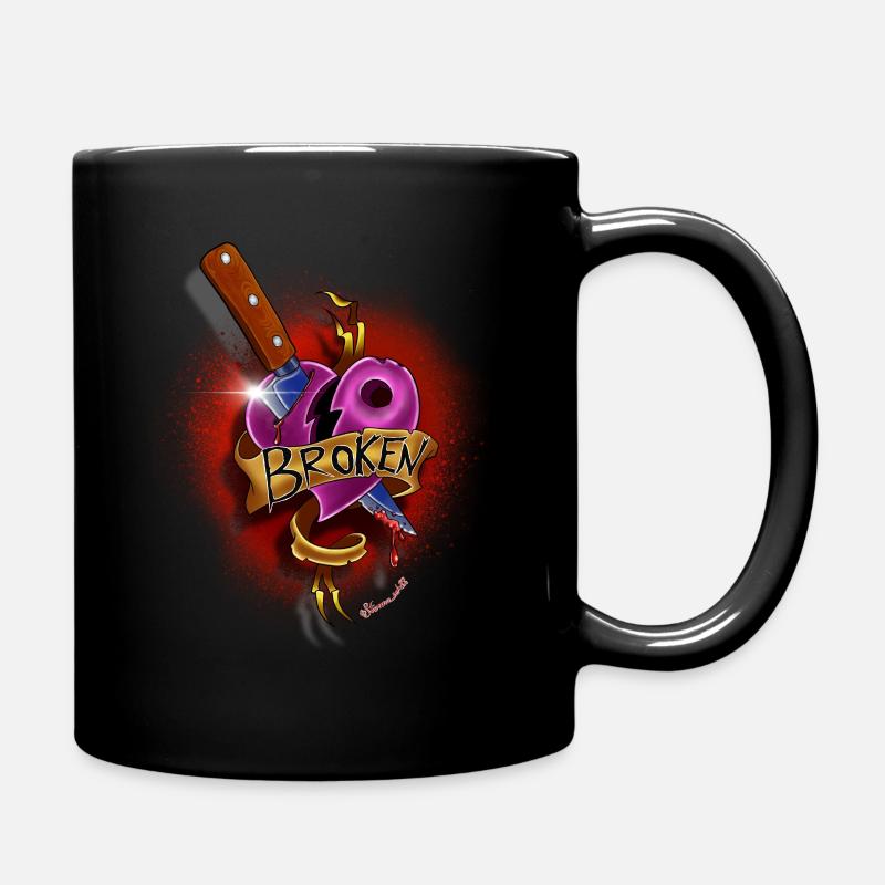 Bloody Valentine - Full Colour Mug - black