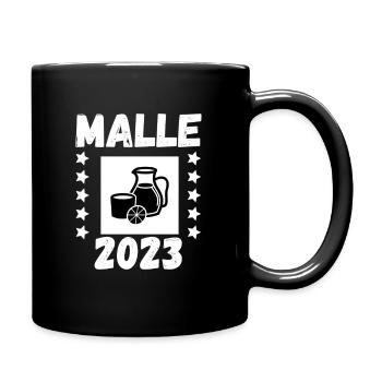 Mallorca Malle Sangria boire boire des vacances de fête - Mug uni - noir - Droite