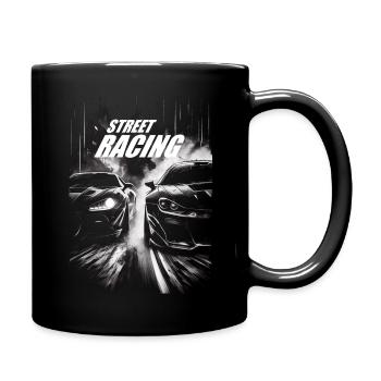 Street Racing - Full Colour Mug - black - Right