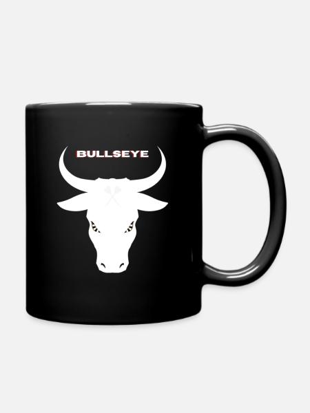 Bullseye - Tasse einfarbig - Schwarz