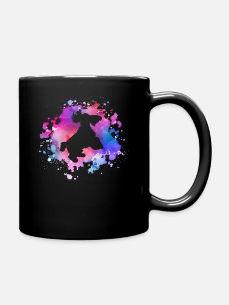 Cocker-spaniel dog lover - Full Colour Mug - black