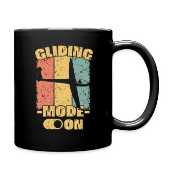 Rétro de glisse - Mug uni - noir - Droite