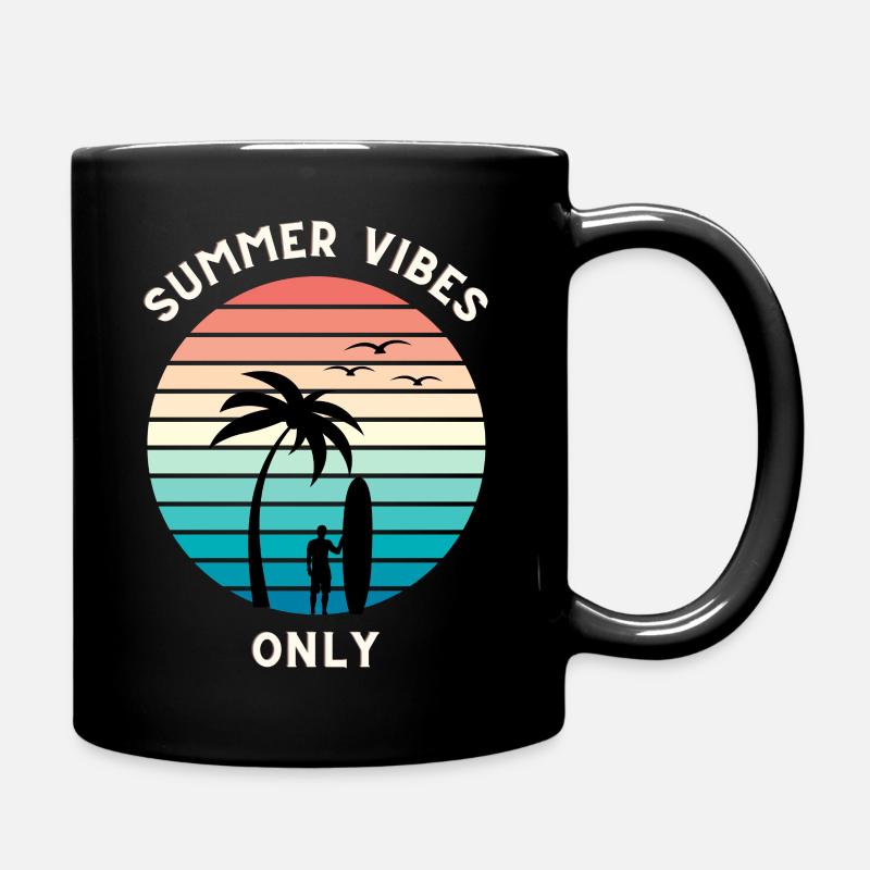 Ambiance estivale seulement - Mug uni - noir