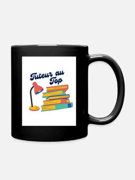 Tuteur au top - Mug uni - noir
