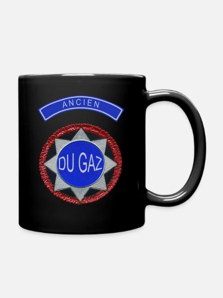 Ancien du gaz - Police - Mug uni - noir