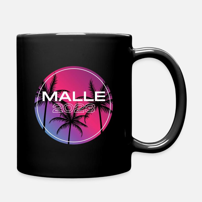 Malle 2023 - Tasse einfarbig - Schwarz