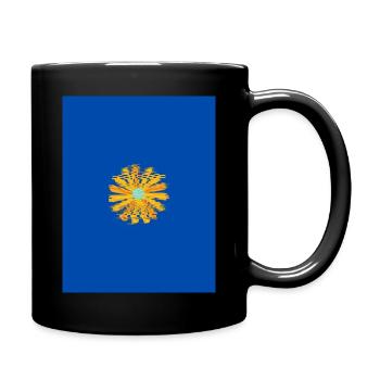 be sunny - Tasse einfarbig - Schwarz - Rechts