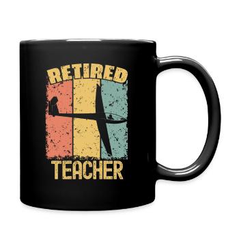 Professeur de vol à voile à la retraite - Mug uni - noir - Droite