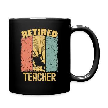 Paramoteur enseignant à la retraite - Mug uni - noir - Droite