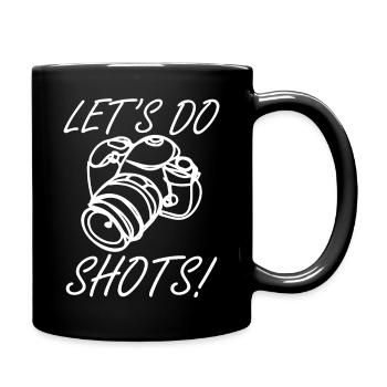 Lustiges Fotograf Geschenk Fotografie - Tasse einfarbig - Schwarz - Rechts
