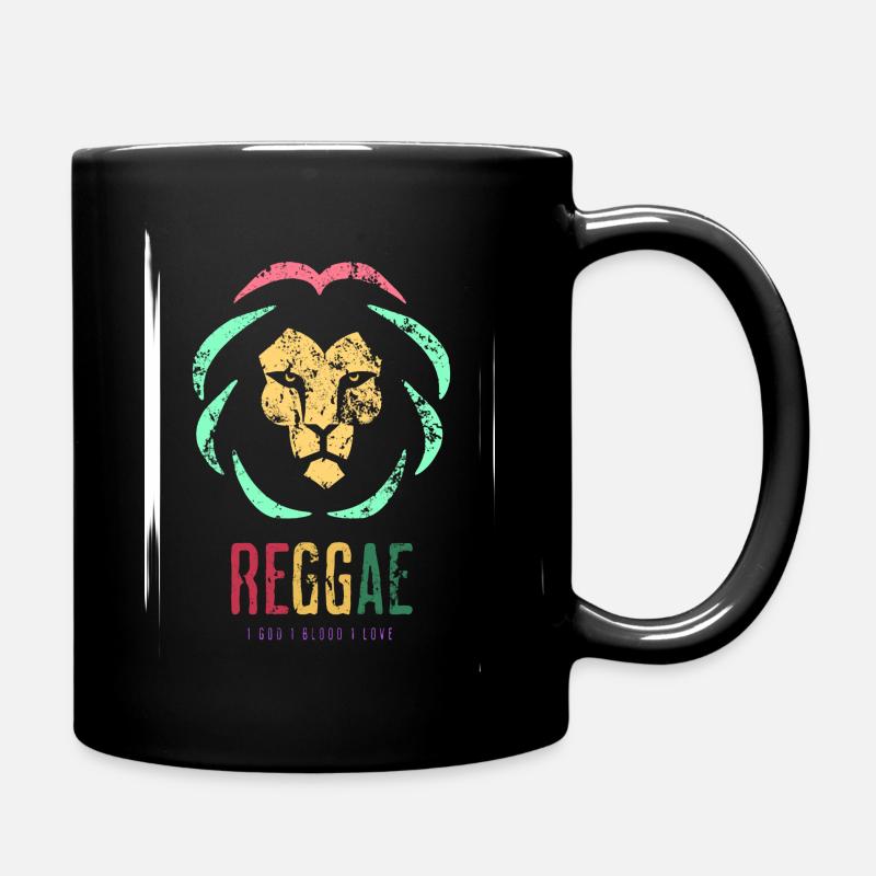 Reggae le Lion - Mug uni - noir