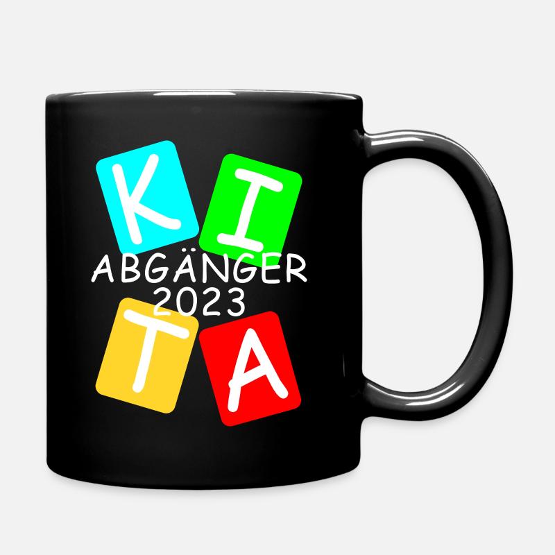 Kita Abgänger 2023 - Tasse einfarbig - Schwarz