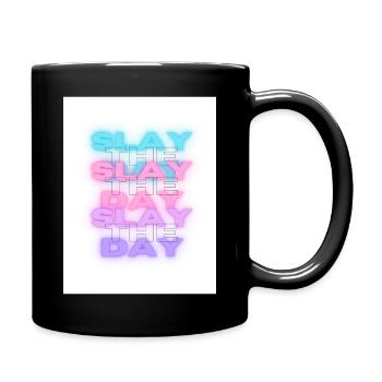 cold smooth tasty 13 - Tasse einfarbig - Schwarz - Rechts