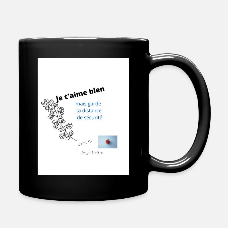 god's healing - Mug uni - noir