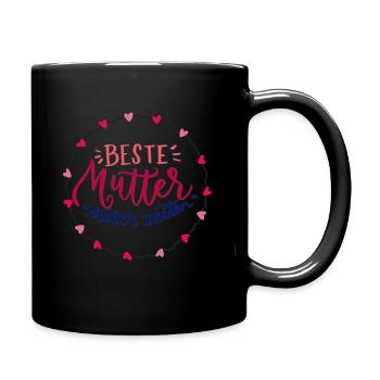 Beste Muter Aller Zeiten- La meilleure maman - Mug uni - noir - Droite