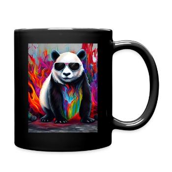 Lunettes de soleil - Mug uni - noir - Droite