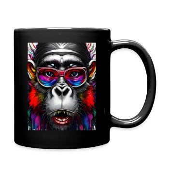 Lunettes de soleil - Mug uni - noir - Droite