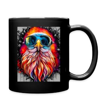 Lunettes de soleil - Mug uni - noir - Droite