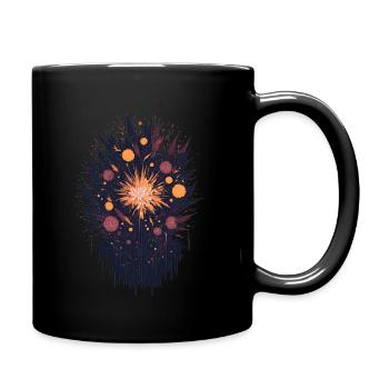 Dreamy Firework - Full Colour Mug - black - Right